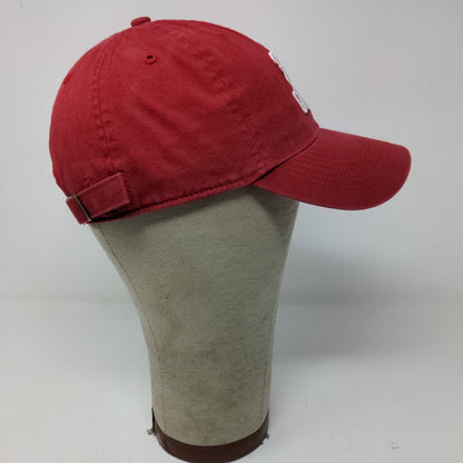 MLB Ken Griffey Slideback Hat Red Size S/M Embroidered Logo #30