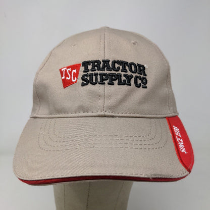 Tractor Supply Co Men's Slideback Hat Tan Adjustable Embroidered Logo