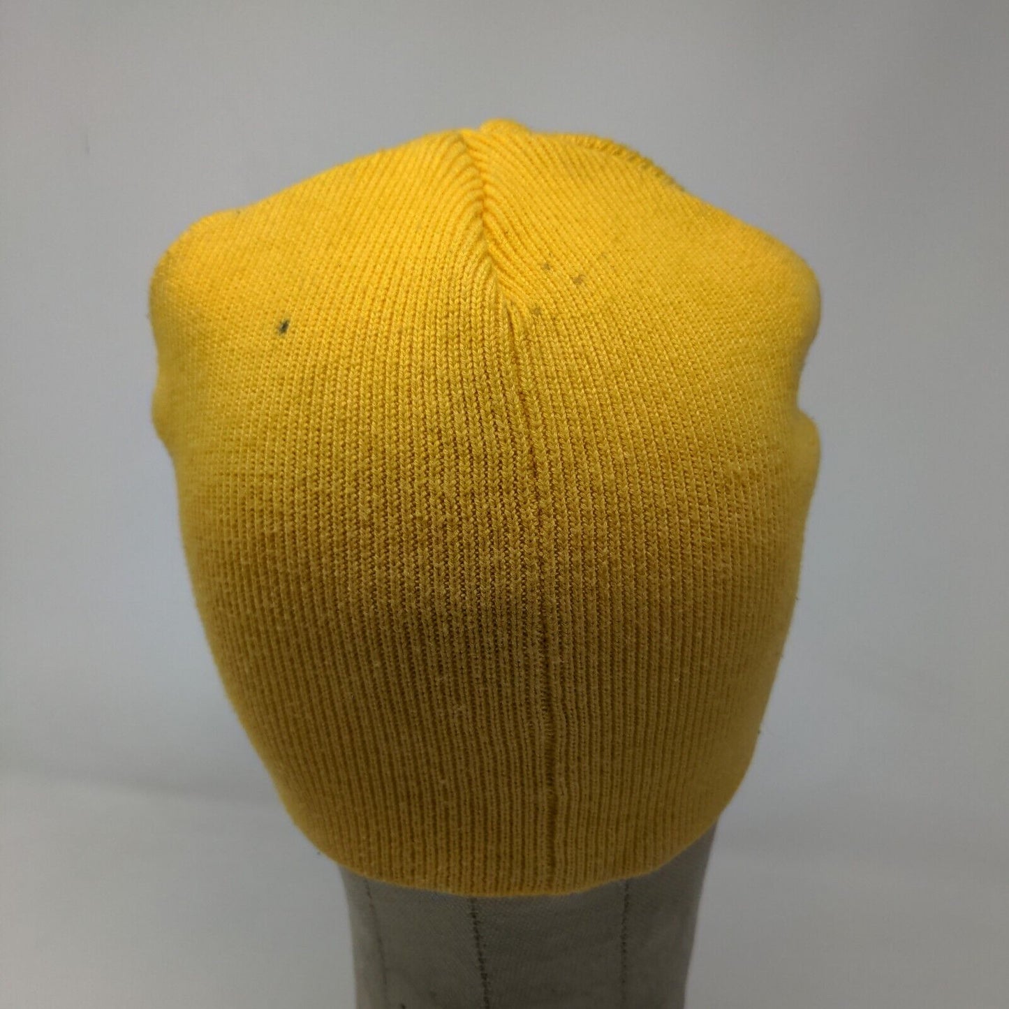 John Deere Boy's Knit Beanie Hat Yellow O/S 4-18 Embroidered Logo