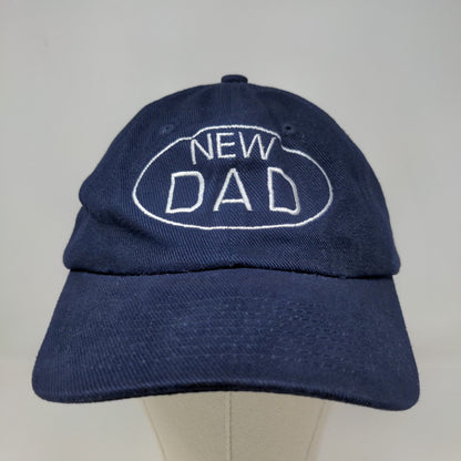 Nissun Men's Slideback Hat Blue Adjustable New Dad Embroidered Logo