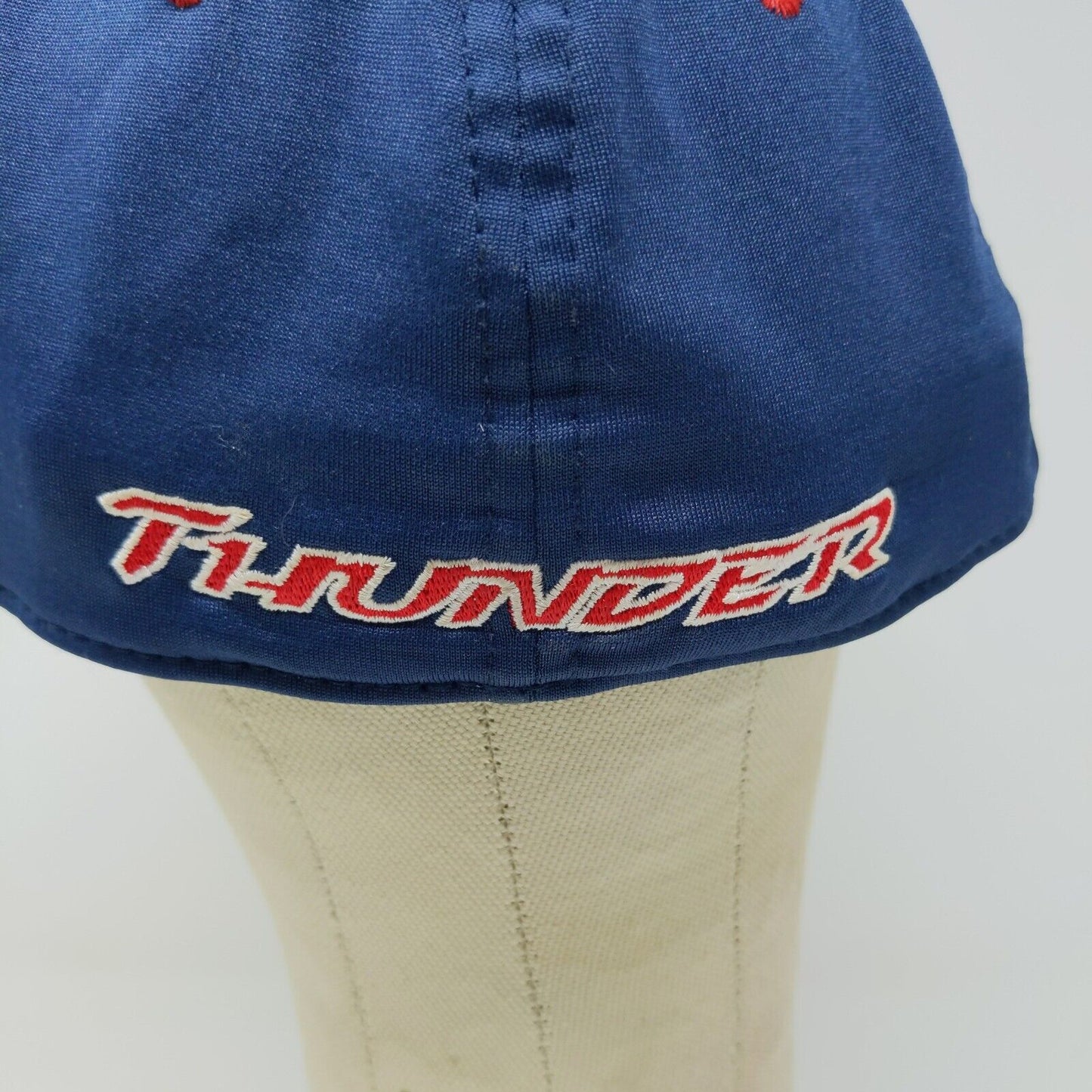 Indiana Thunder Baseball Hat Blue Red Embroidered Logo Fitted