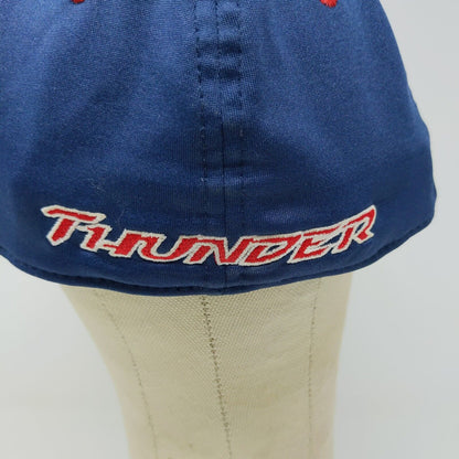 Indiana Thunder Baseball Hat Blue Red Embroidered Logo Fitted