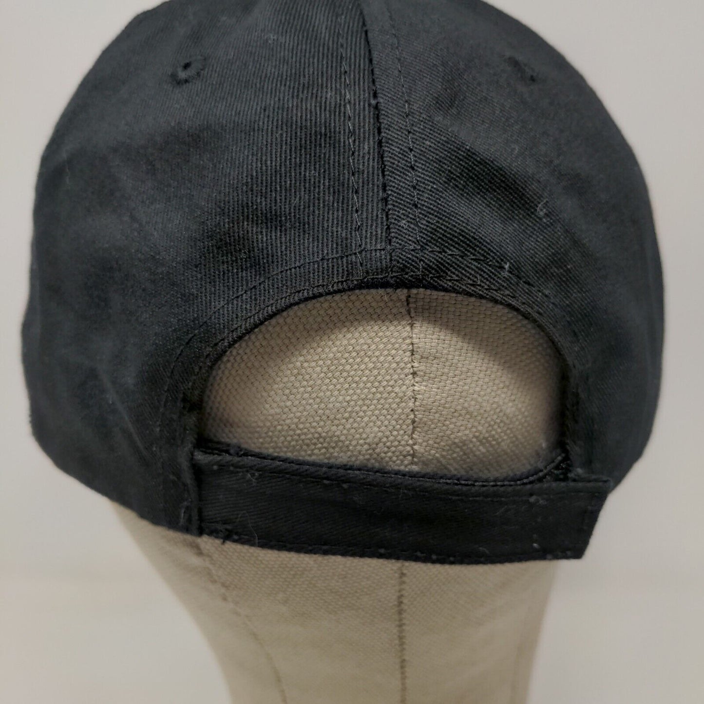 Cracker Barrel Strapback Hat Black Adjustable Embroidered Logo