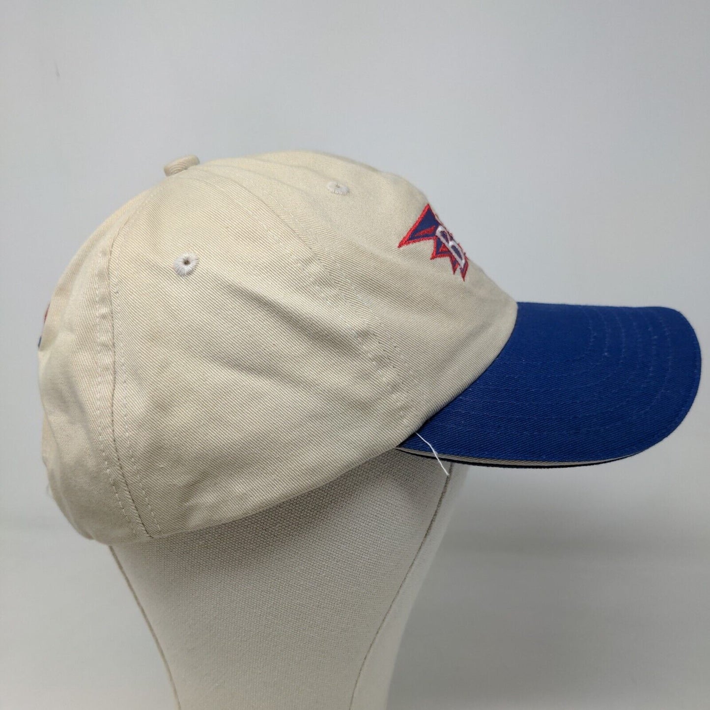 Louisville Bats Men's Strapback Hat Tan Adjustable Pepsi Logo Embroidered