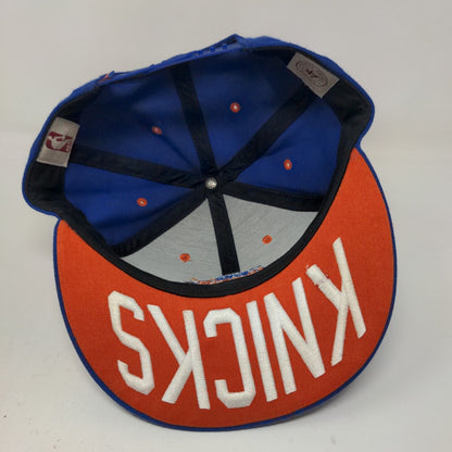 '47 Brand Men's Snapback Hat Blue Adjustable NBA New York Knicks Basketball