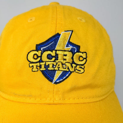 Legacy Mens Community College Beaver County Titans Slideback Hat Yellow