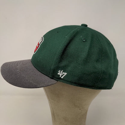 47 Brand Men's Minor League MLB Fort Wayne Tincaps Hat Green One Size Logo