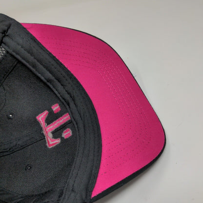 T Mobile Tuesdays Cell Phone Black Pink Adjustable Hat Embroidered OSFA Logo