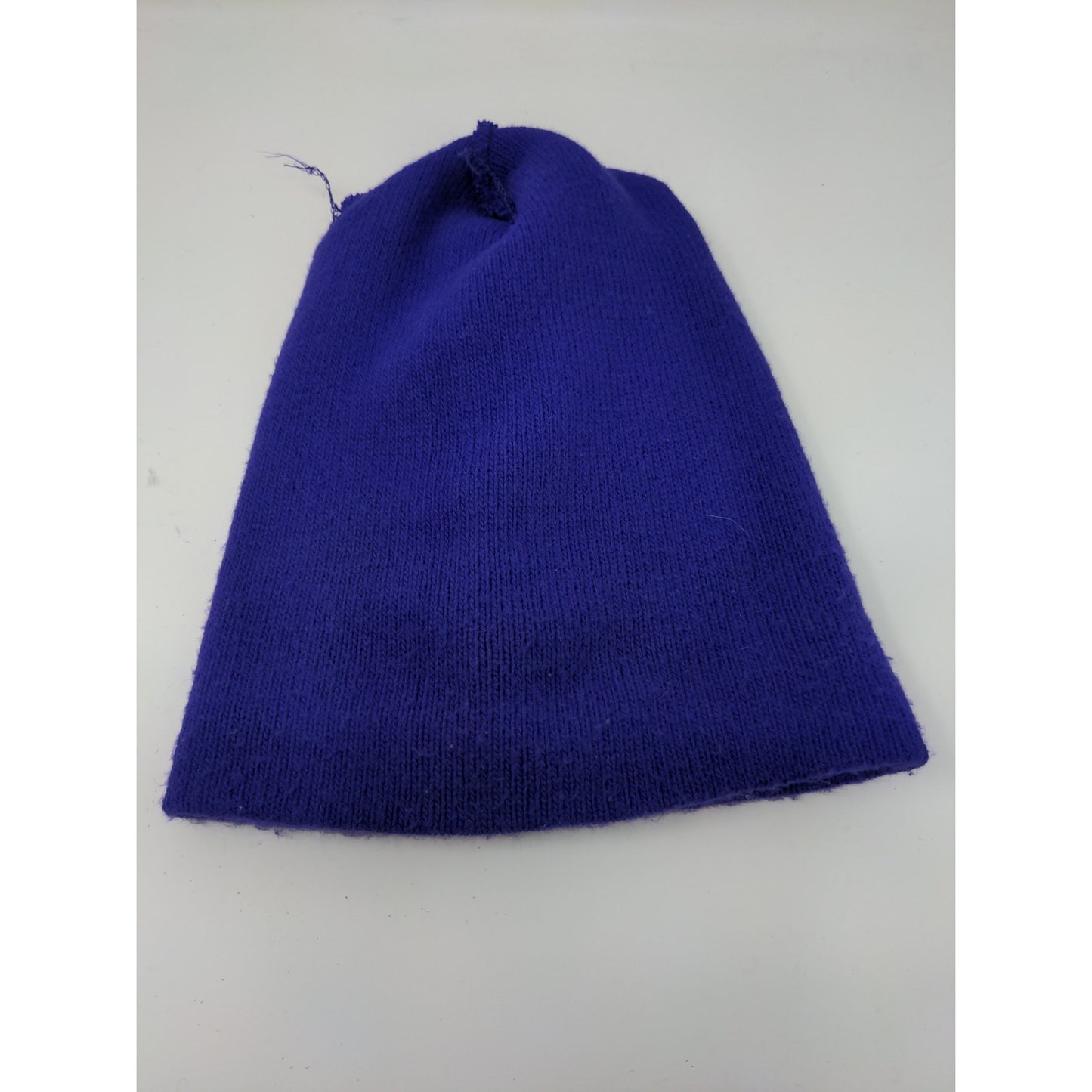 Bulldogs Knit Ski Cap Beanie Hat Purple Toboggan Cap Spell Out