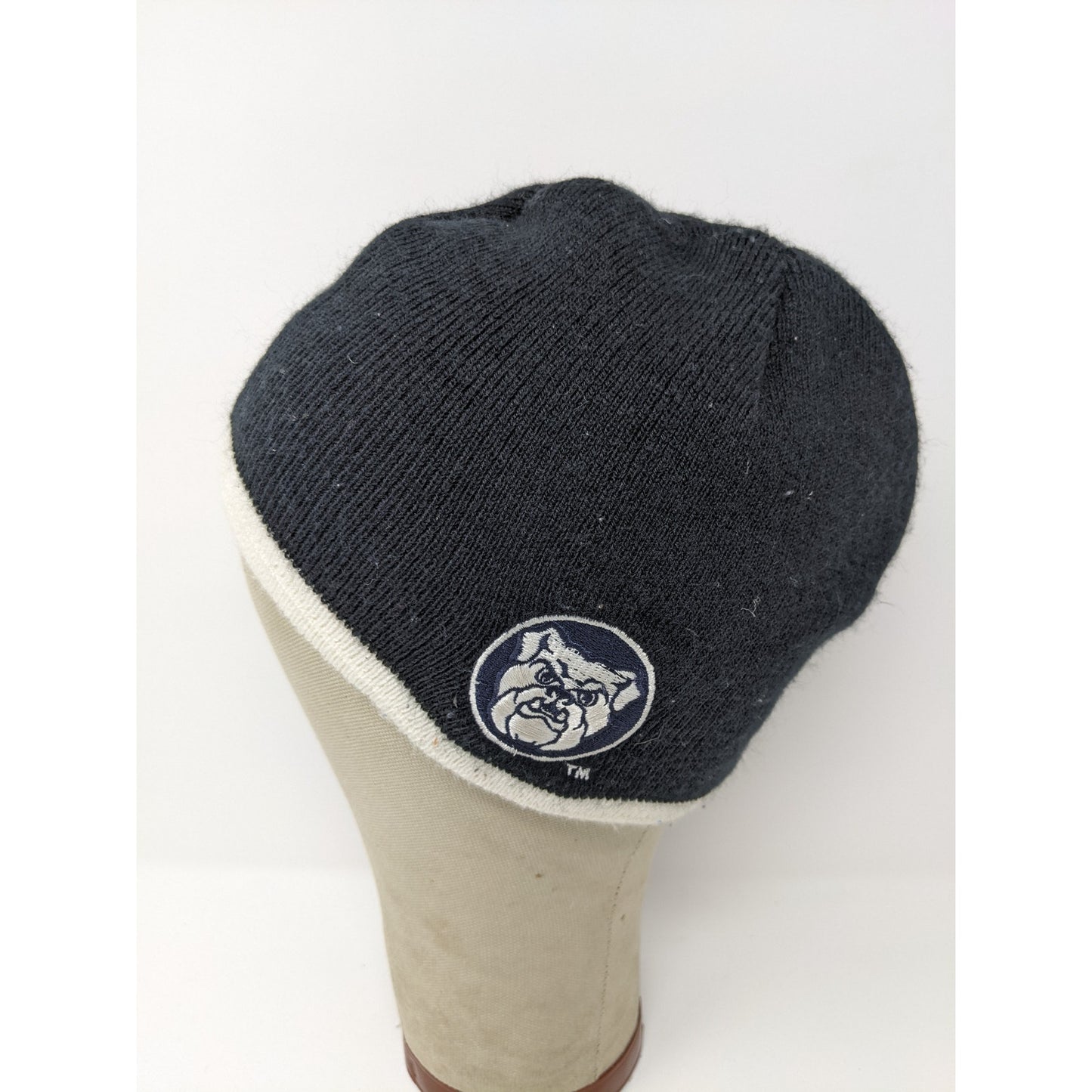 Butler Bulldogs Beanie Toboggan Hat Colosseum Athletics Black Embroidered