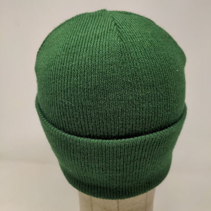 Gavilon Men's Beanie Hat Cap Green OSFA Embroidered Logo Acrylic