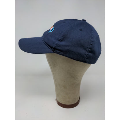 The Scoop Ice Cream Cone Strapback Hat Cap Embroidered Spell Out Blue OSFA