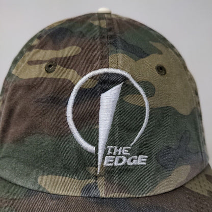 Port Authority Men's Strapback Camo Hat OSFA The Edge Embroidered Logo