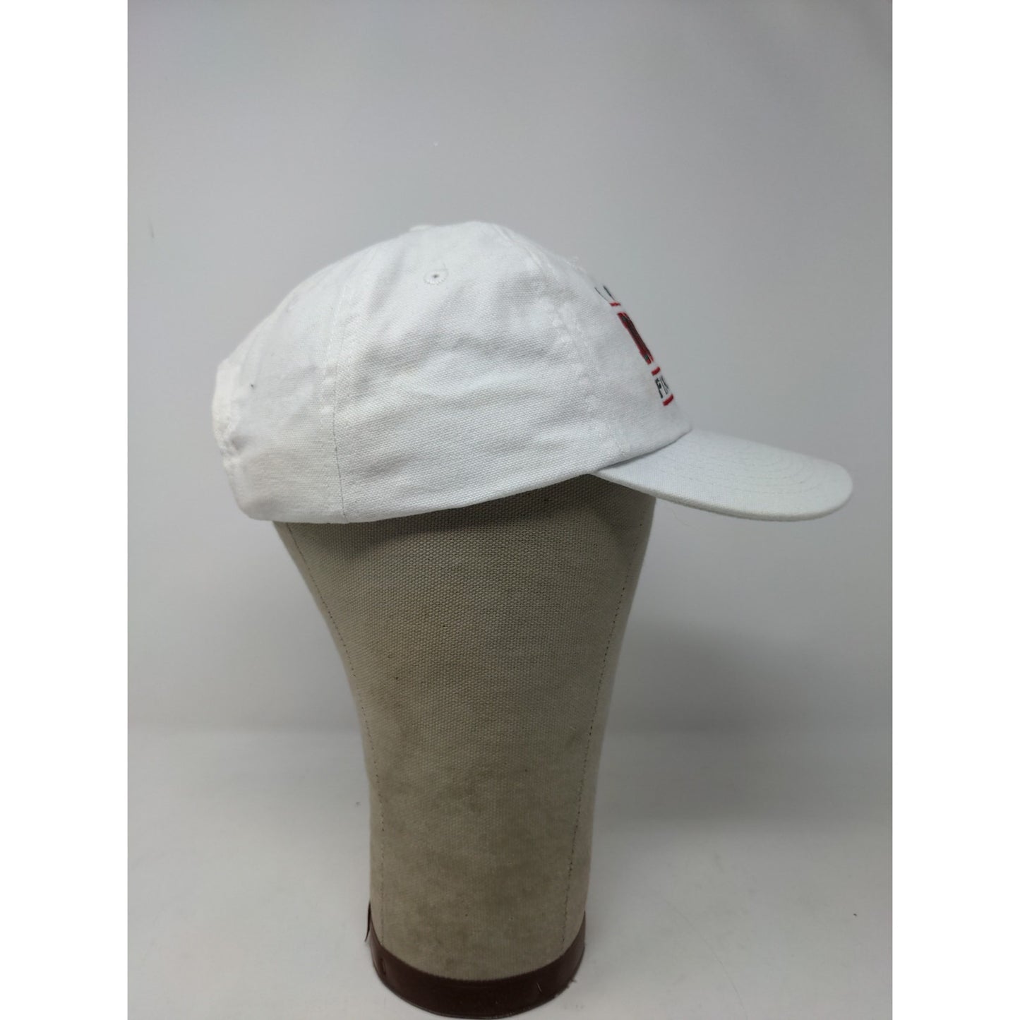 Vintage Mountain Dew NCAA Final Four 1998 Hat Embroidered Logo Slideback White