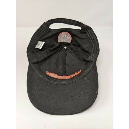 Jagermeister Slideback Hat Cap 3D Embroidered Spell Out Front & Embroidered Logo