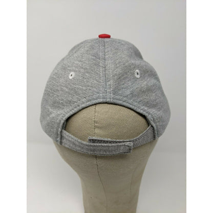 Disney Mickey Mouse Baseball Hat Cap Strapback Gray Embroidered Character