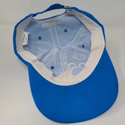 Disney Men's Vacation Club Member Slideback Hat Blue Embroidered Logo