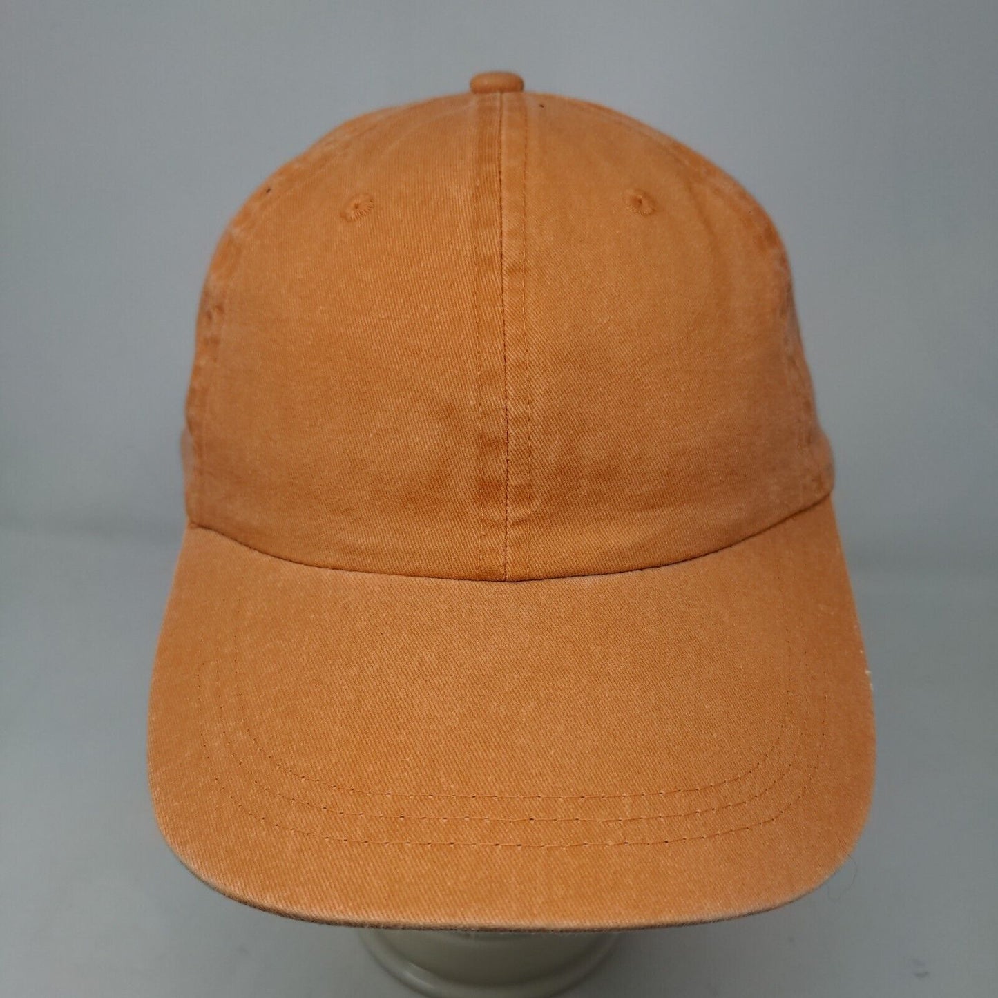 Topper Men's Slideback Hat Orange Adjustable Blank 100% Cotton