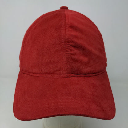 New Era Bandier Men's Slideback Hat Red Adjustable Blank Embroidered Logo