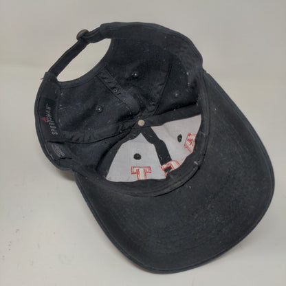 Sportsman Men's Slideback Hat Black Adjustable Embroidered ACT Logo