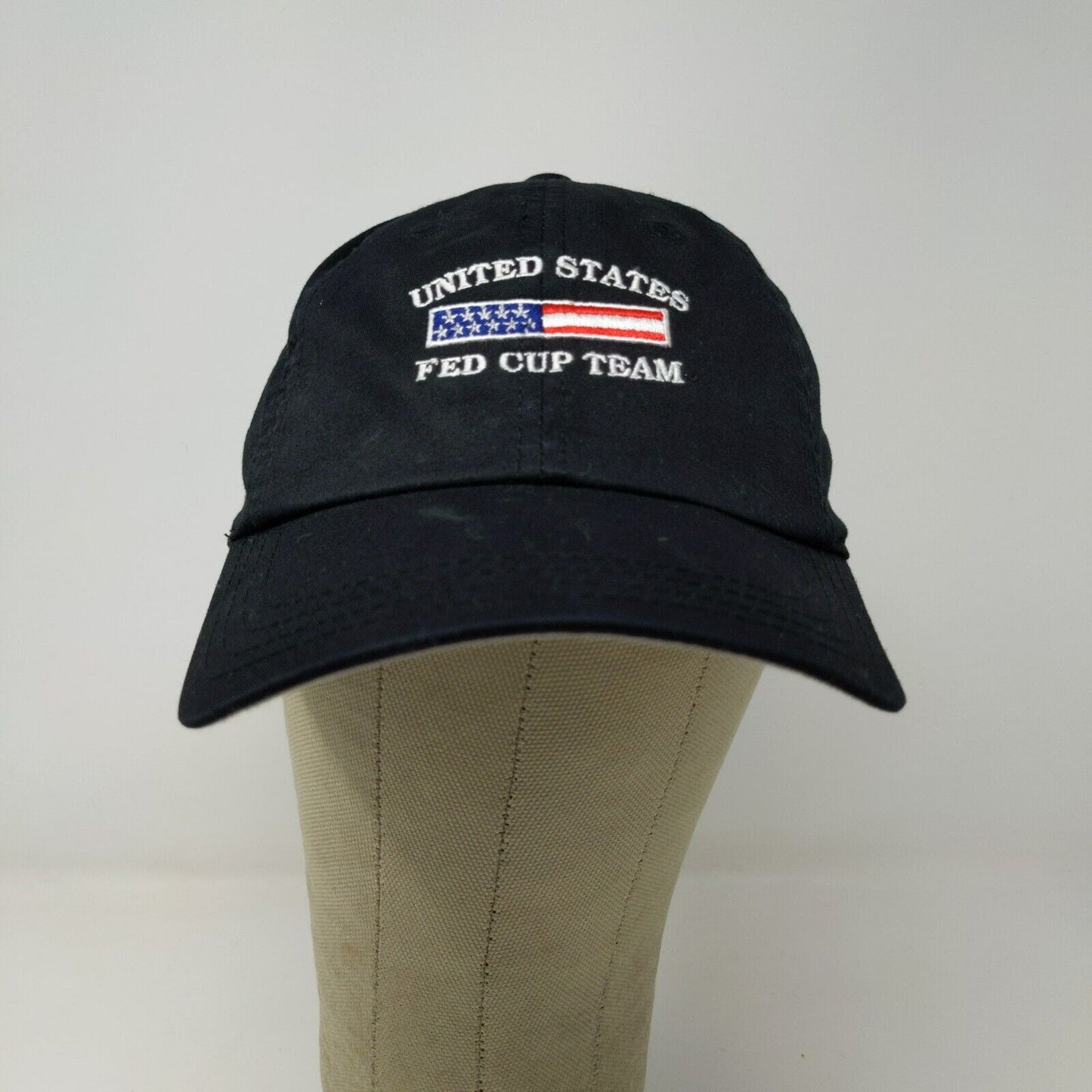 American Needle Men's USA Vs Netherlands Strapback Hat Black Adjustable