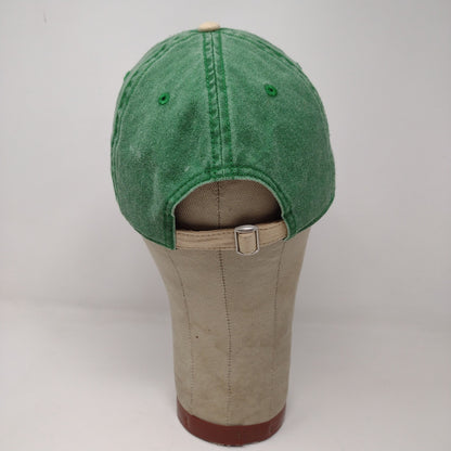 F.R.I.E.N.D.S. Central Perk Slideback Hat Embroidered Logo Green Tan Coffee
