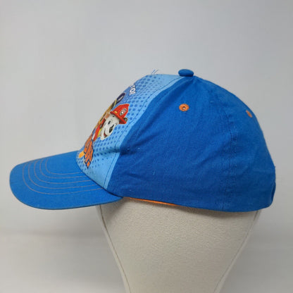 Nickelodeon Paw Patrol Boy's Strapback Hat Blue Orange Size OS Graphic Logo