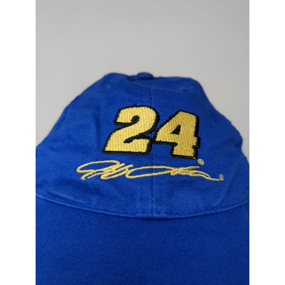 NASCAR William Byron #24 Strapback Hat Blue Embroidered Spell Out OSFM