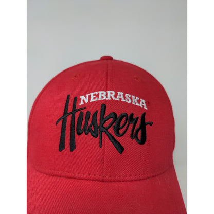 Russell Nebraska Huskers Strapback Hat Adjustable Red Embroidered