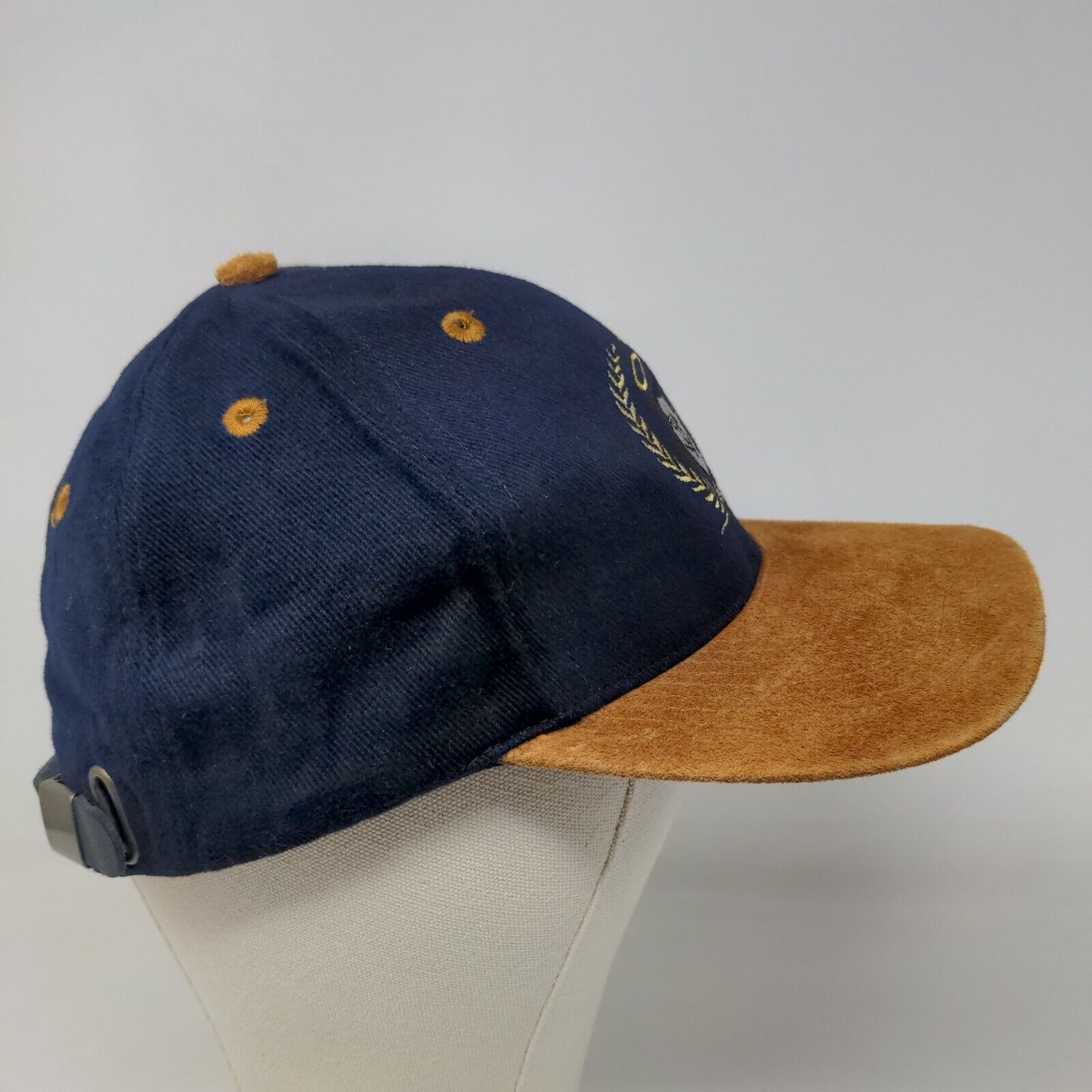 Good Sam Men's Slideback Hat Blue Size OSFA Embroidered Logo 100% Cotton