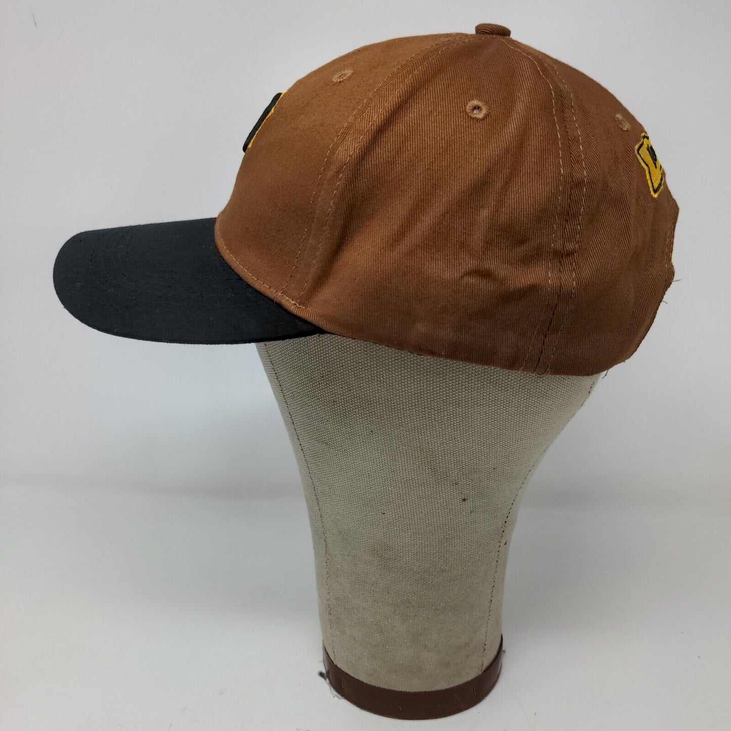 Pittsburgh Pirates Strapback Hat Brown Adjustable Embroidered Logo Kennywood