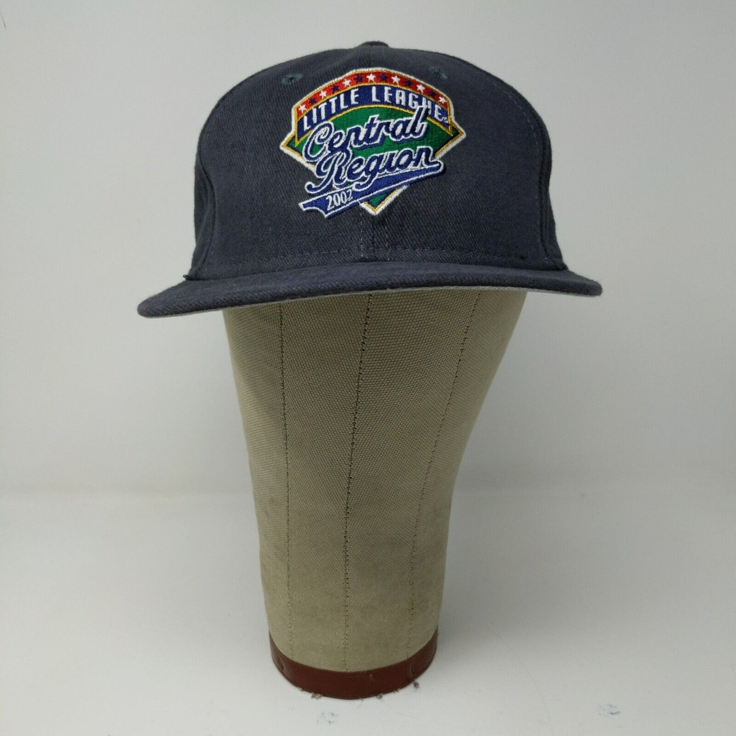 New Era 2002 Little League Central Regional Hat Baseball Cap SZ M / L Made USA