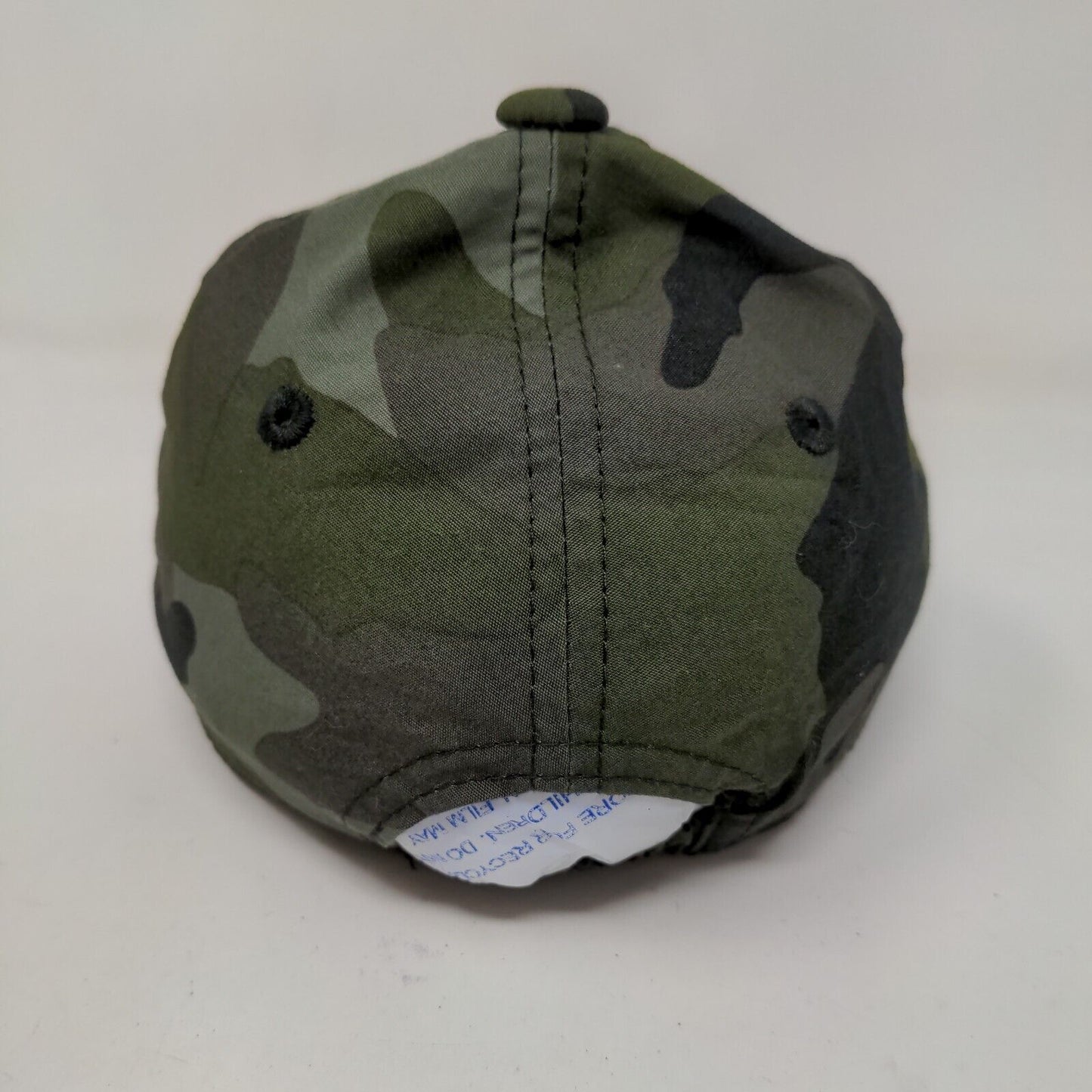 Baby Gap Boy's Stretchy Hat Green Camo Size 0-6 Months Patch B Logo