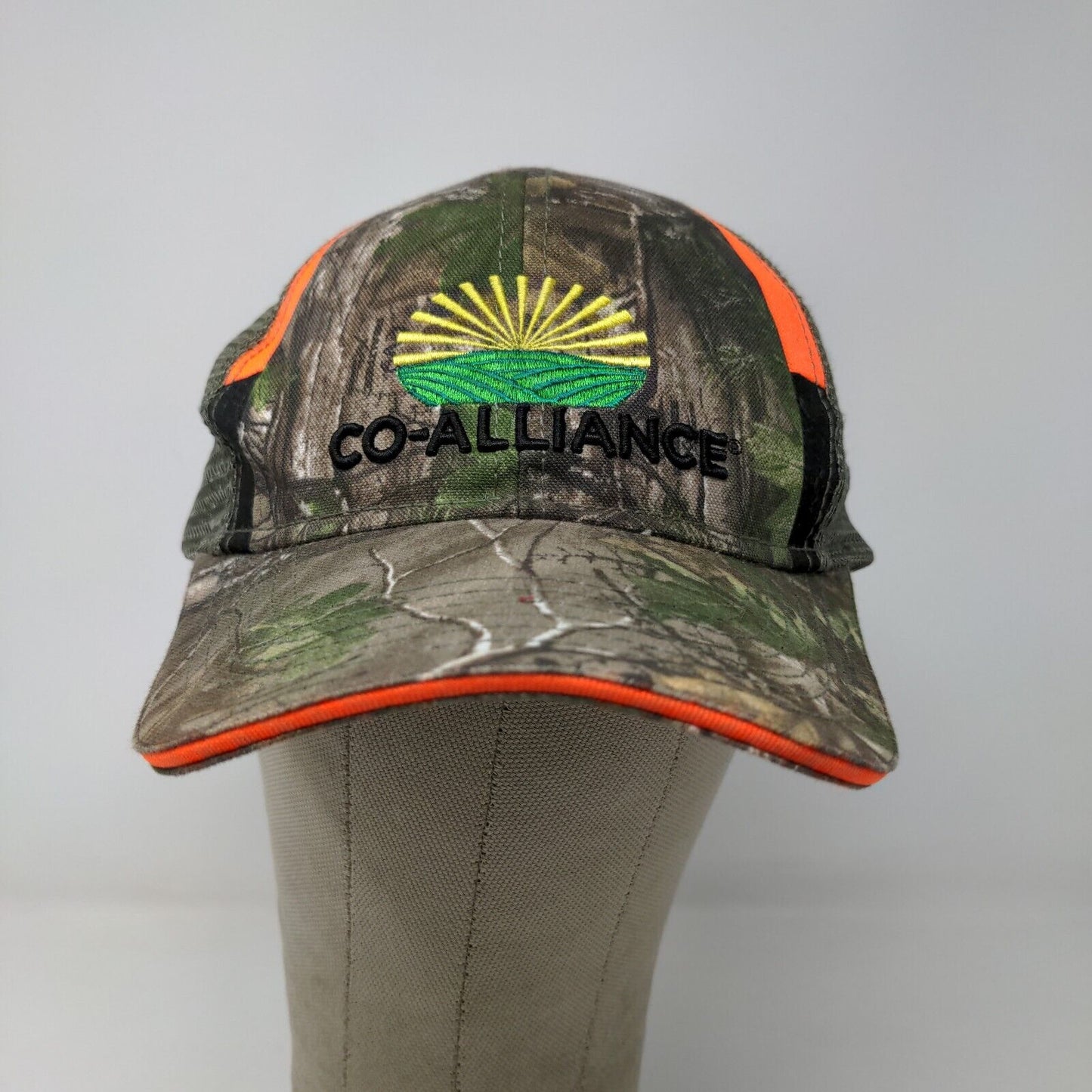 Country Mark Men's Snapback Mesh Back Hat Green Camo OSFA Co-Alliance Seeds