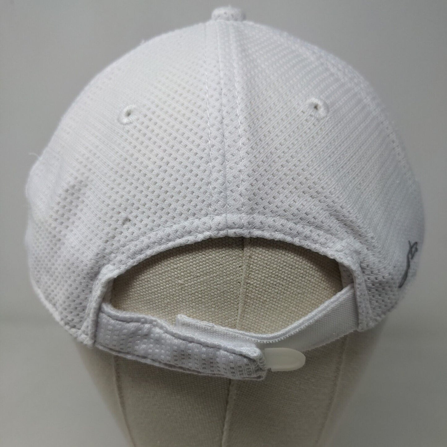 Garb Girl's Strapback Hat White Size Ages 5-12 Embroidered Golf Logo