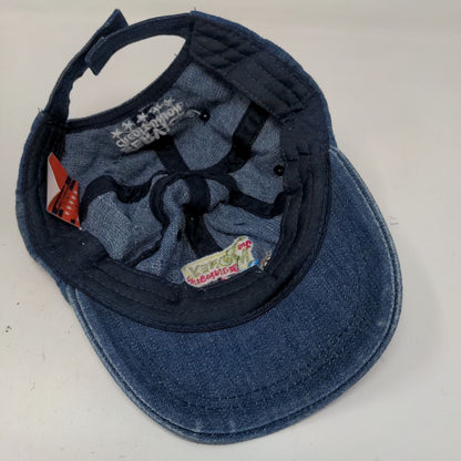 Service Credit Union Boy's Strapback Hat Blue The Money Mammals Embroidered