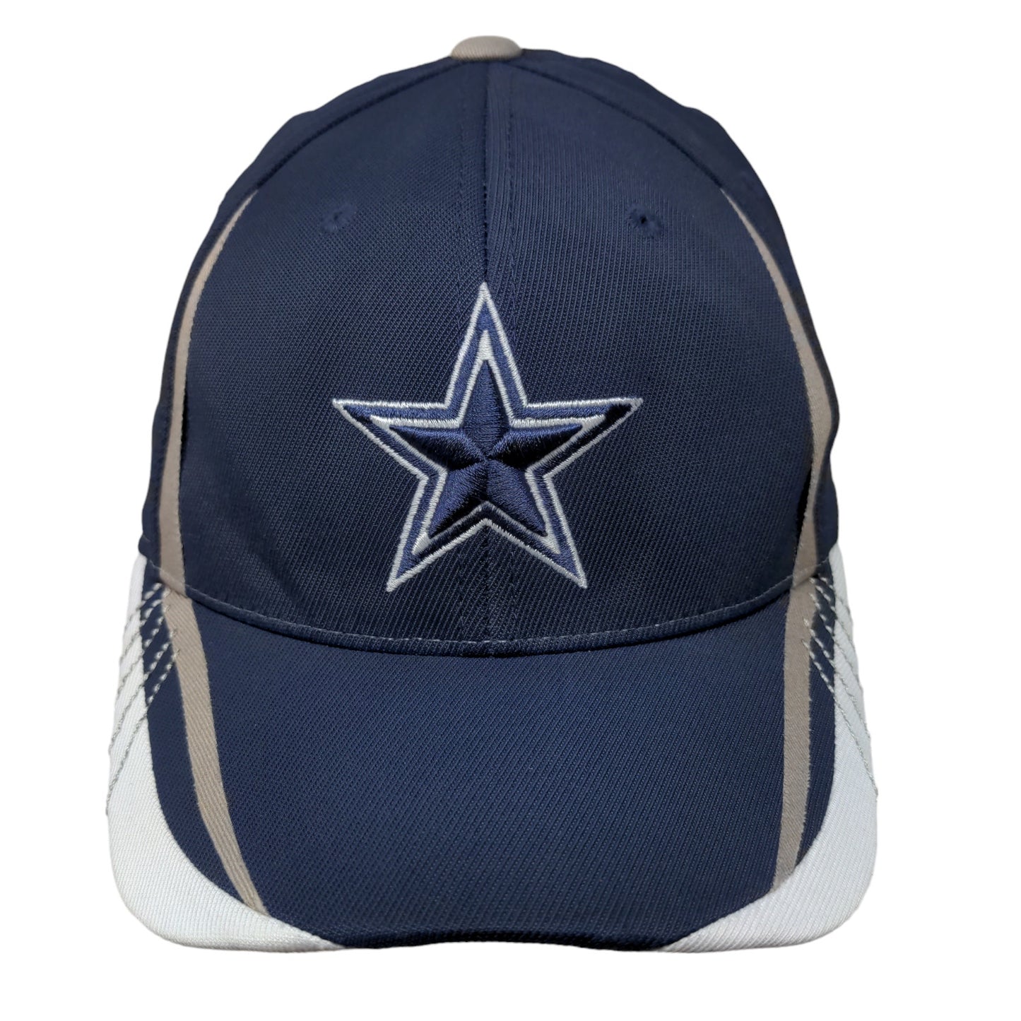 Reebok Boy's Fitted Hat NFL Blue Size Youth Embroidered Logo Dallas Cowboys