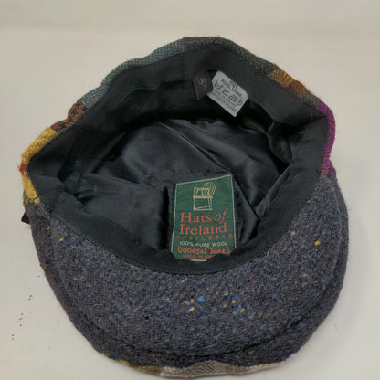 Hats of Ireland Castlebar Men's Donegal Tweed Hat 6 1 100% Wool Size 6 7/8