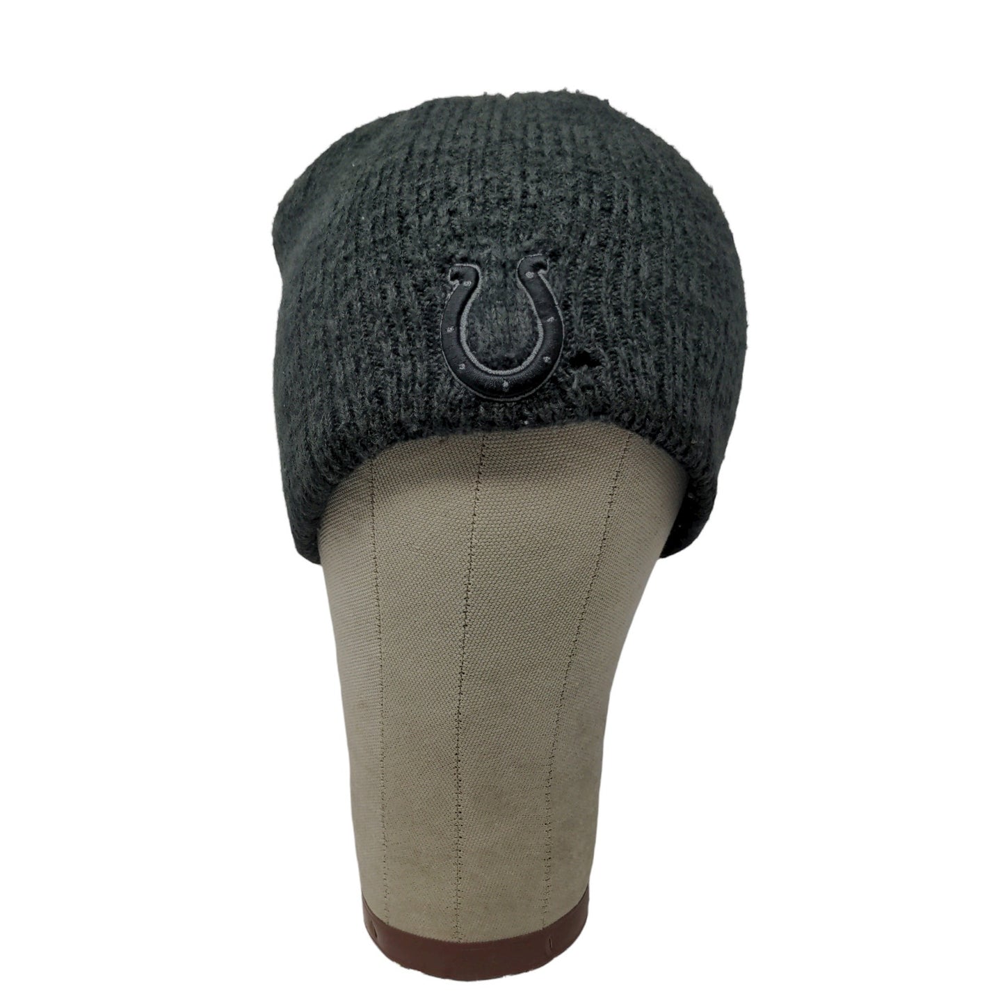 NFL Team Apparel Indianapolis Colts Beanie Toboggan Hat Embroidered Gray Black