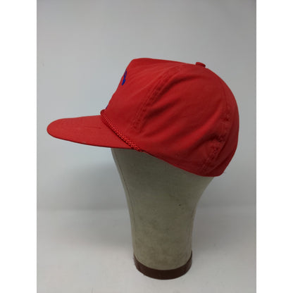 Newport Rhode Island Officers's Club No Problem Cap Slideback Hat Red