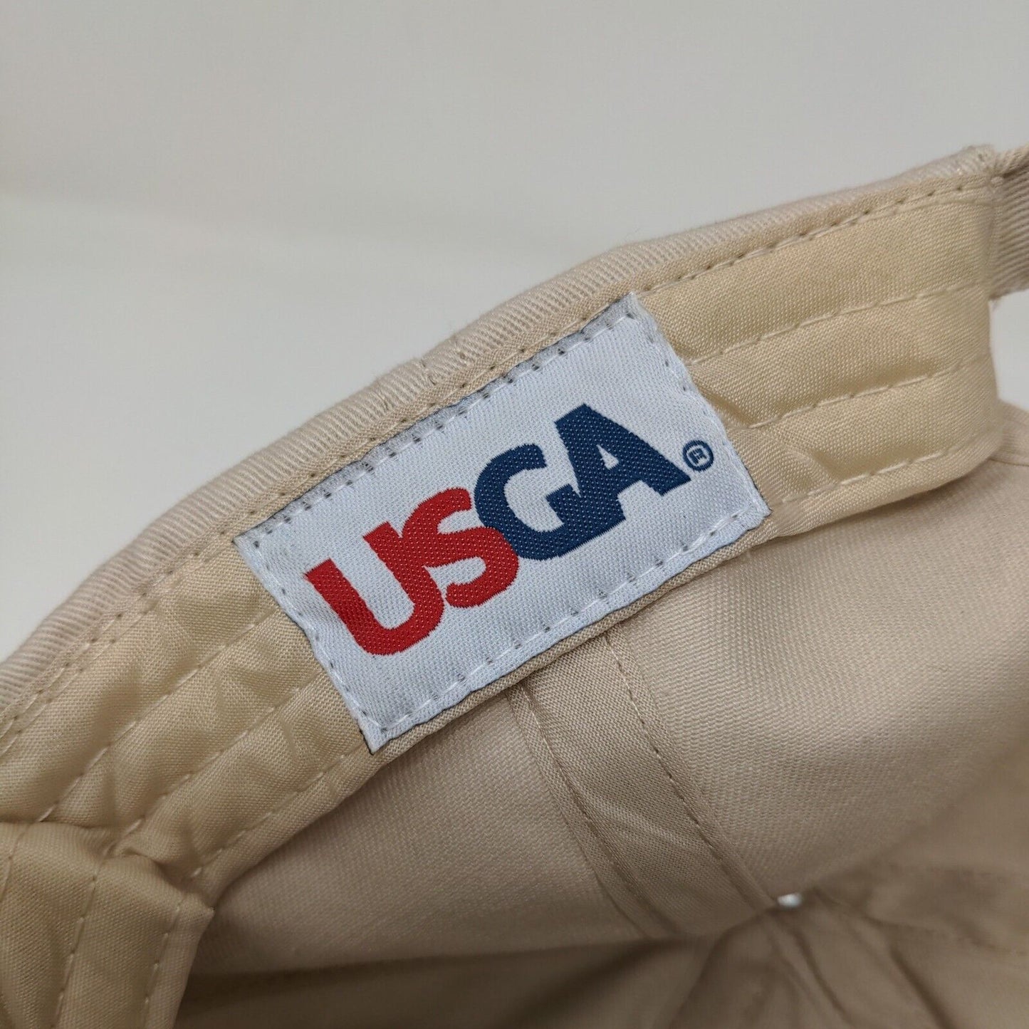 2012 US Open The Olympic Club Golf USGA Member Cream Baseball Cap Hat Embroider