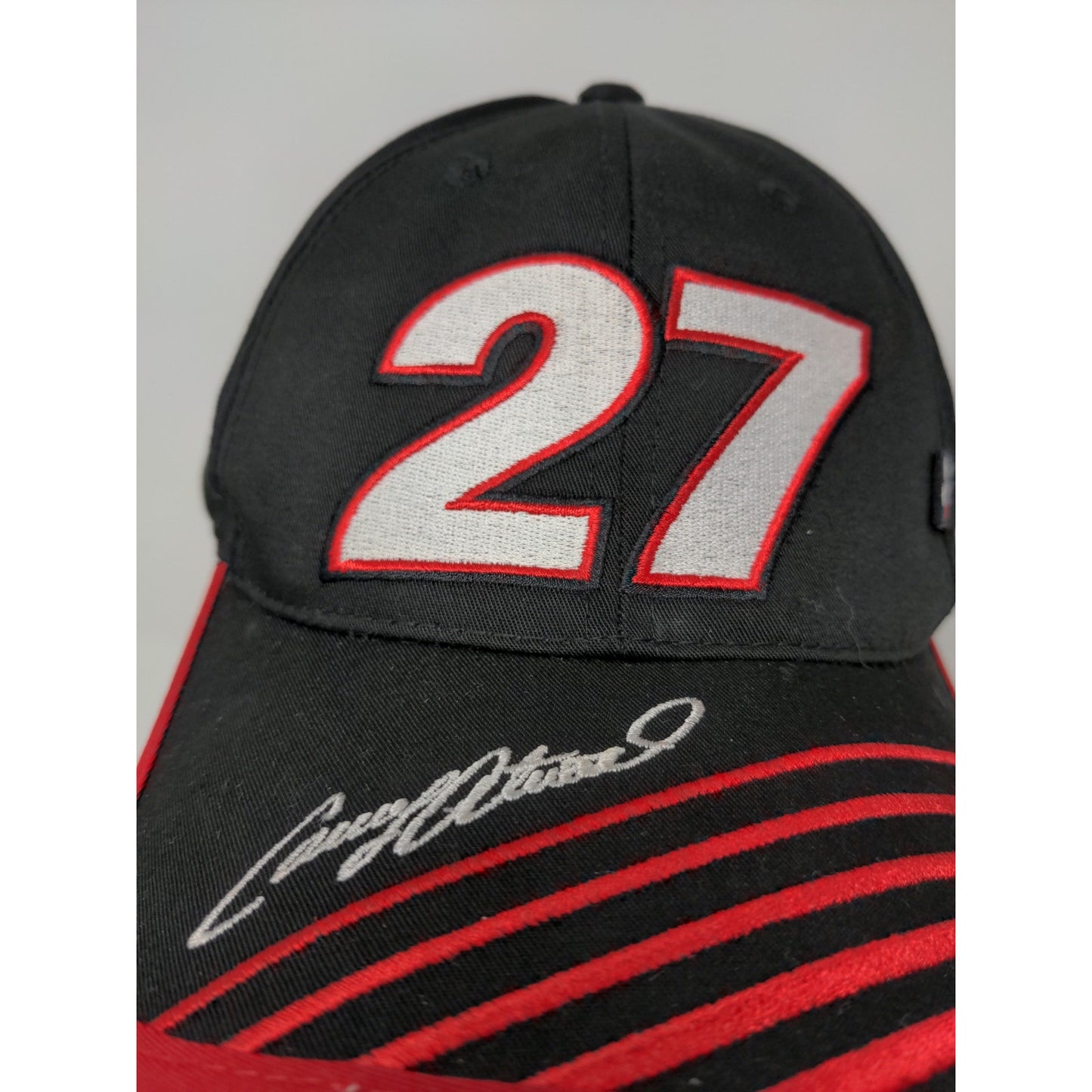 NASCAR Casey Atwood Castrol GTX PepBoys Slideback Hat Chase Authentics Black