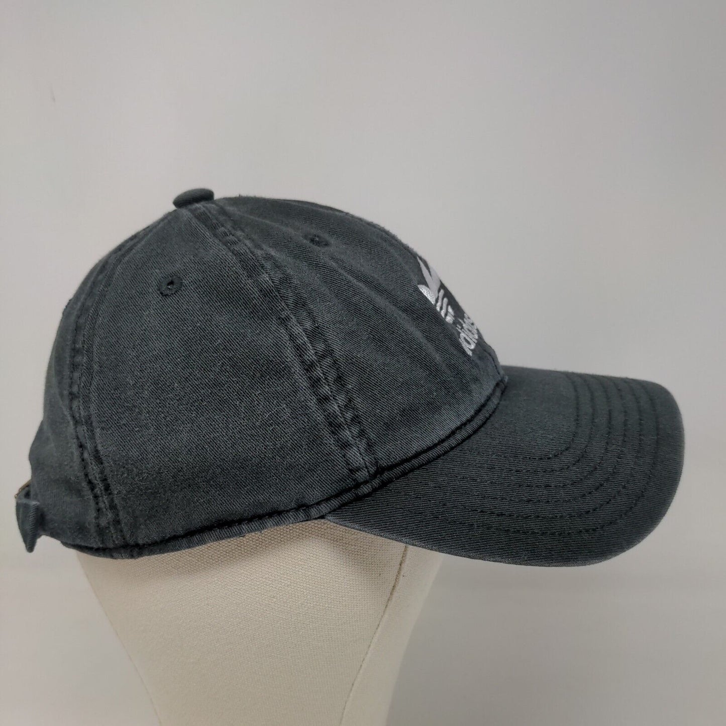 Adidas Men's Slideback Hat Black Size OS Embroidered Trefoil Logo