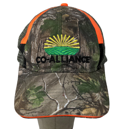 Country Mark Men's Snapback Mesh Back Hat Green Camo OSFA Co-Alliance Seeds