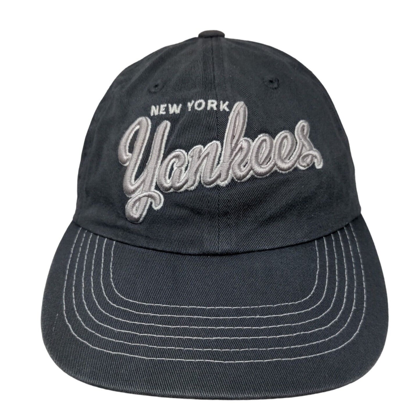 Fan Favorite Men's Slideback Hat Blue Size Adjustable New York Yankees Logo