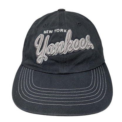 Fan Favorite Men's Slideback Hat Blue Size Adjustable New York Yankees Logo