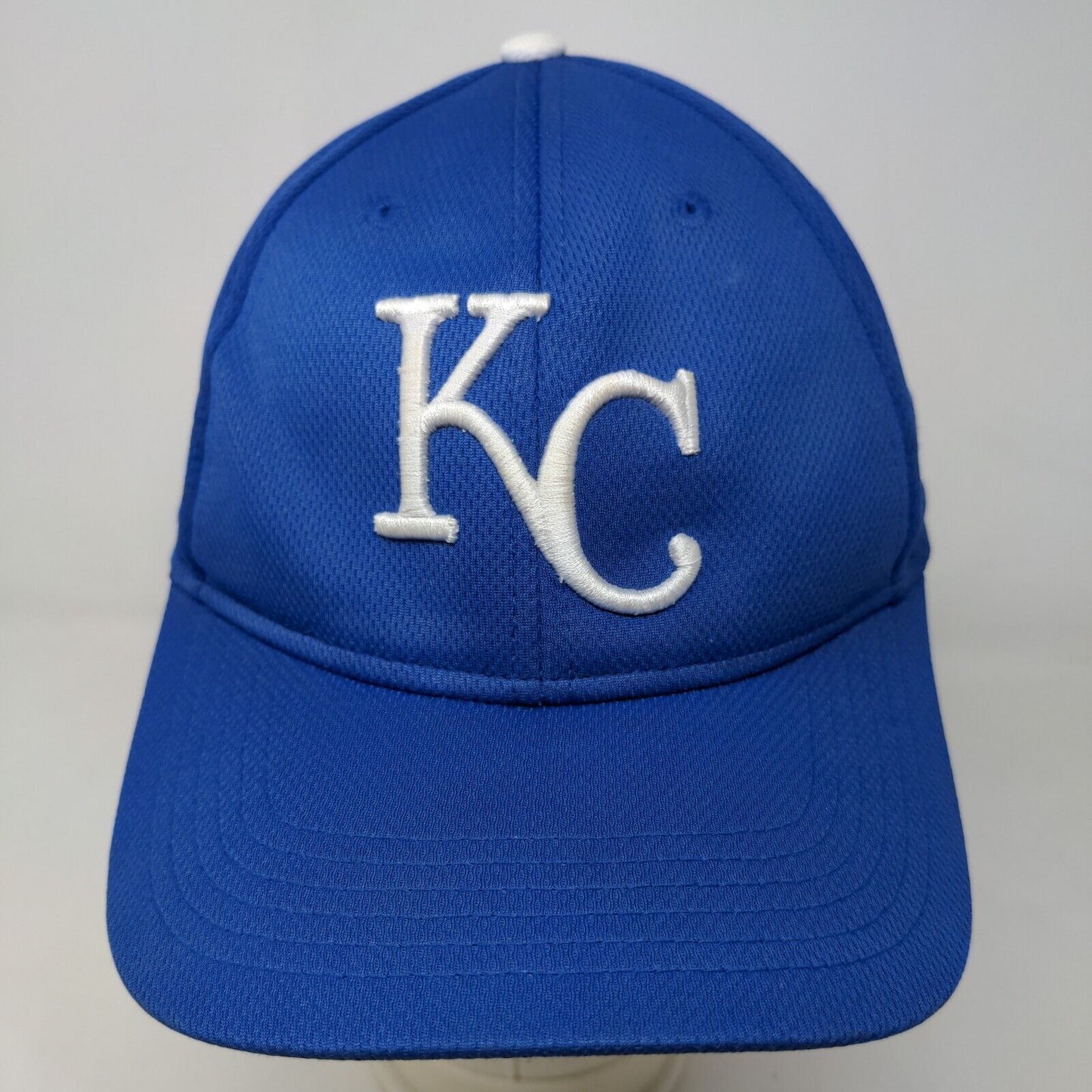 OC Sports Men's Strapback Hat Blue Size OSFM Embroidered Kansas City Royals Logo