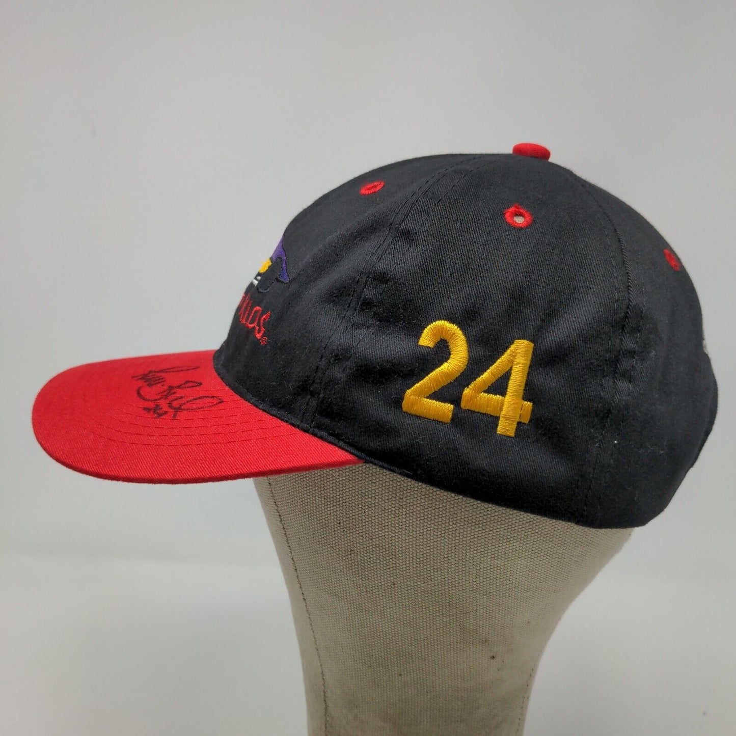 Otto Mens Racing for Kids Snapback Hat Black OSFA Autographed Signed Robbie Buhl