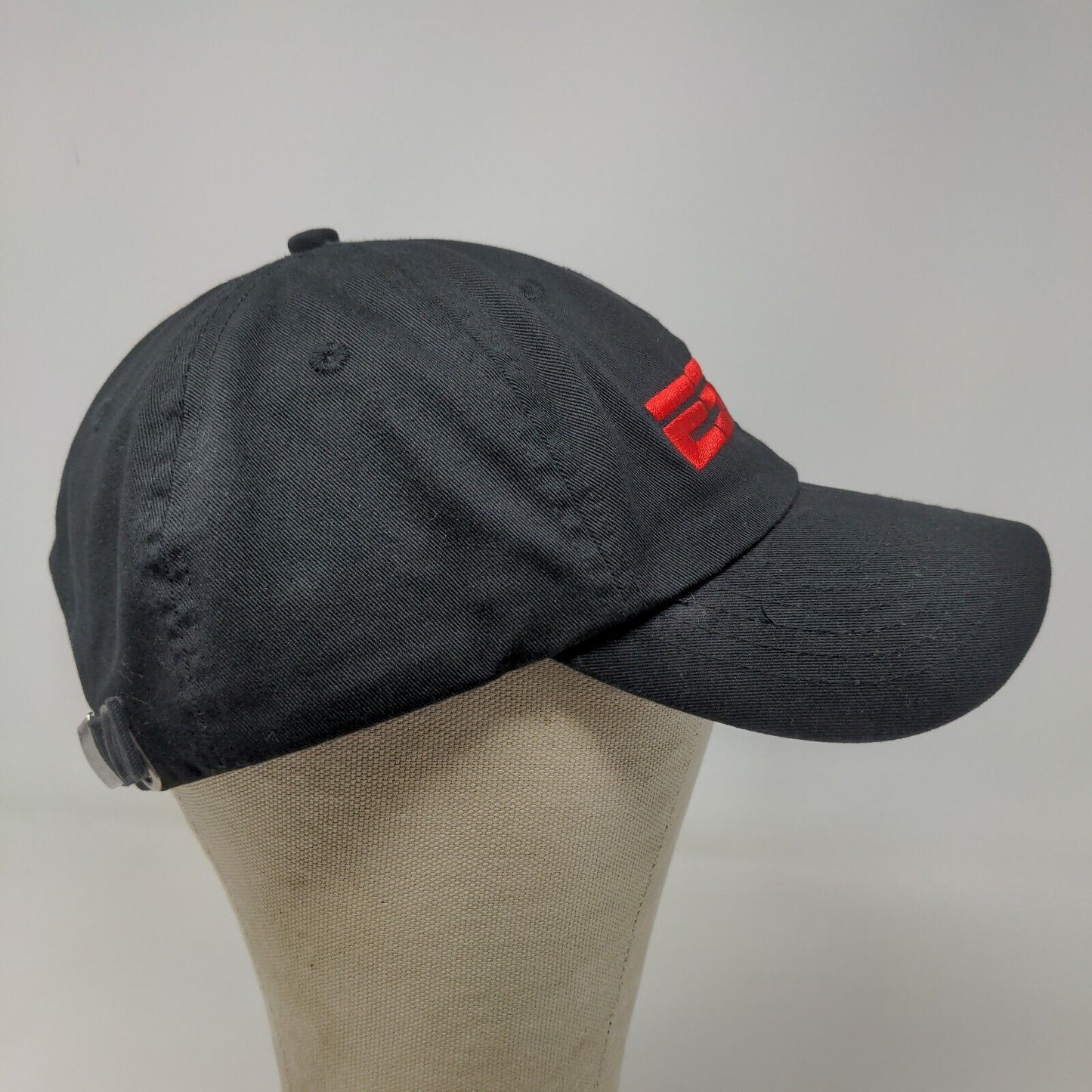 ESPN Men's Slideback Hat Embroidered Logo Sports 100% Cotton