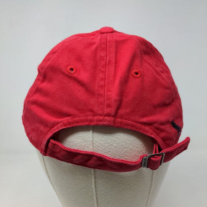 Tommy Hilfiger Men's Slideback Hat Red Size OS Embroidered Logo